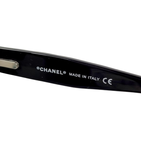 Chanel Blue and Black Frame Sunglasses - Picture 6 of 8